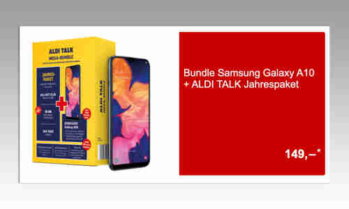 Samsung Galaxy A10 Aldi Talk Jahrespaket Lohnt Sich Das Angebot Connect