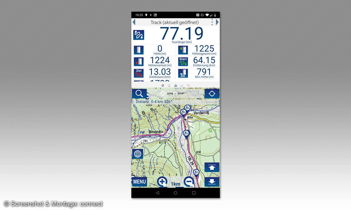 Outdoor-App: Apemap
