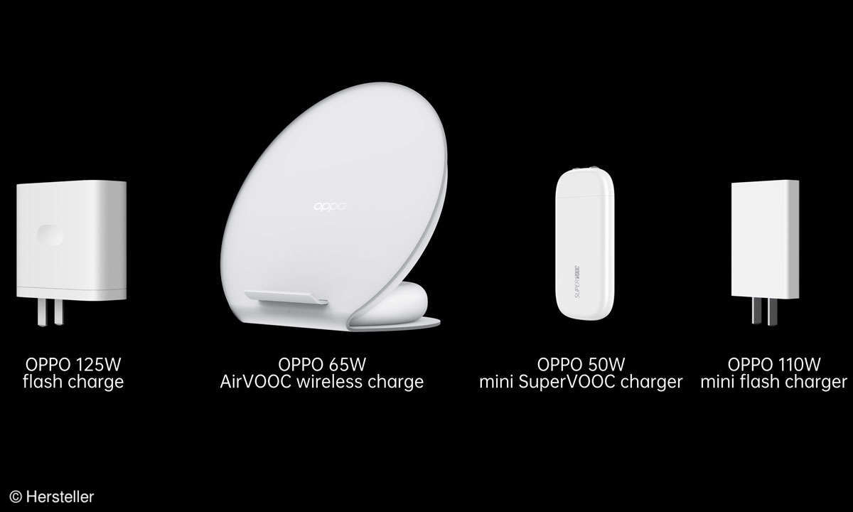 Die neuen Schnelllader von Oppo 