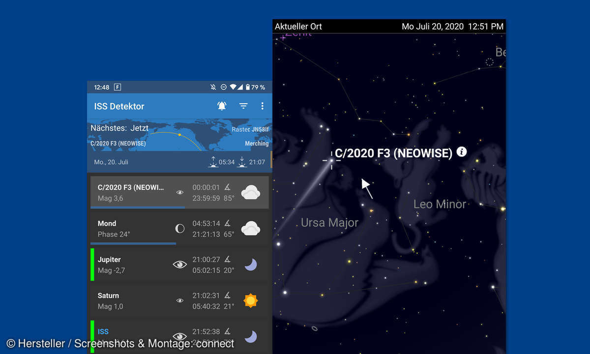 komet neowise apps