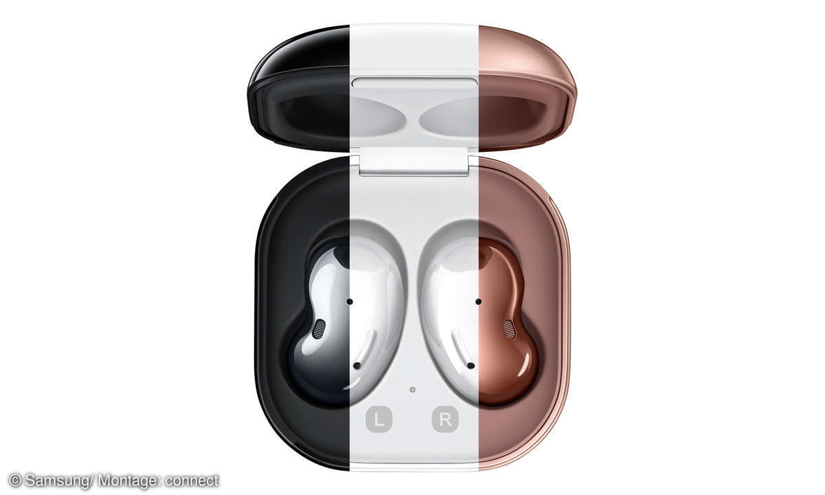 Samsung Galaxy Buds Live Schwarz Weiss Bronze