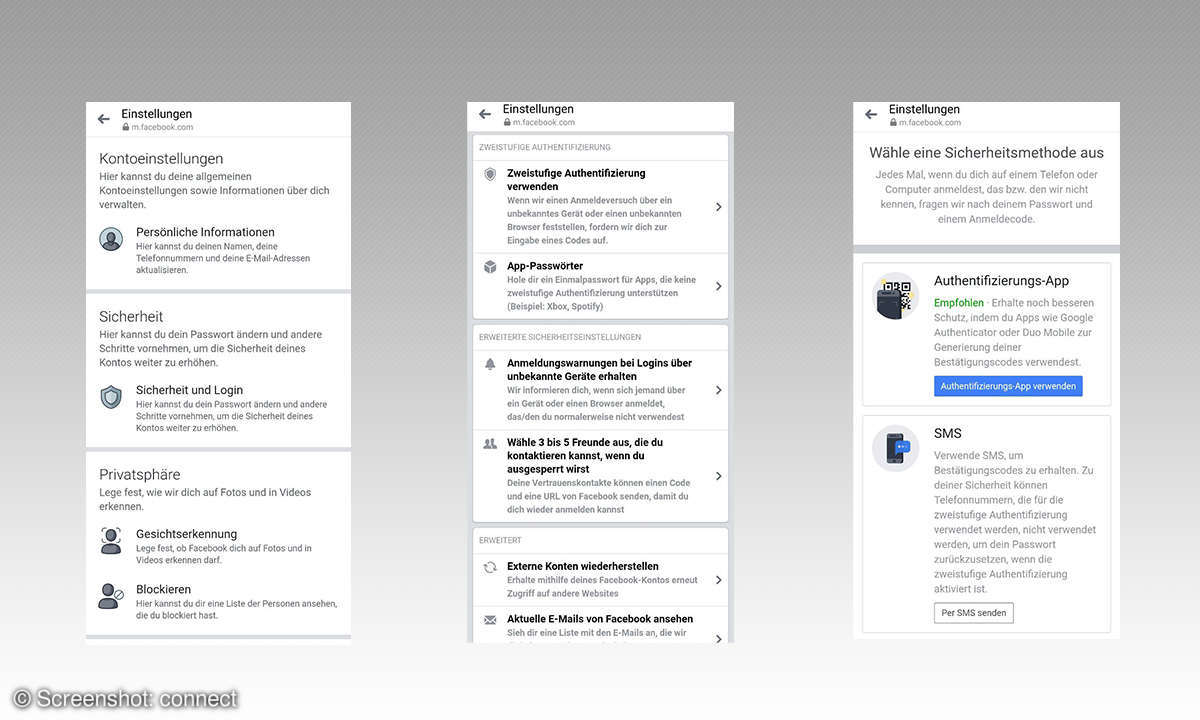 Facebook Messenger 2FA