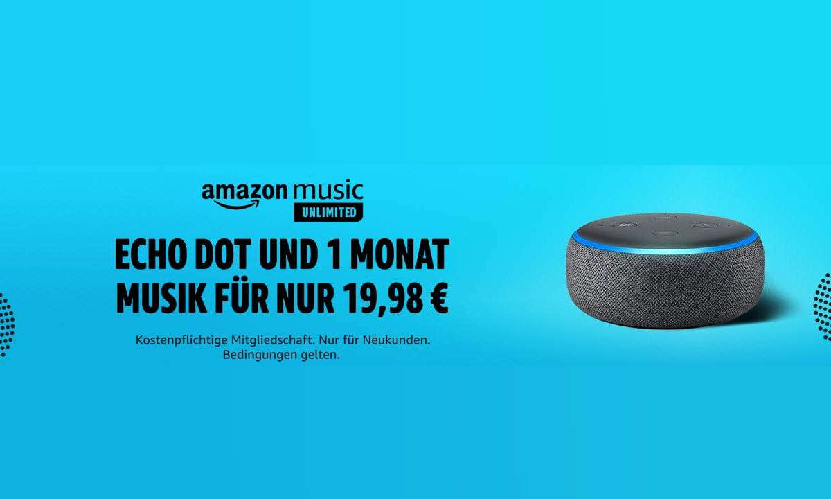 Amazon Music Unlimited mit Echo Dot