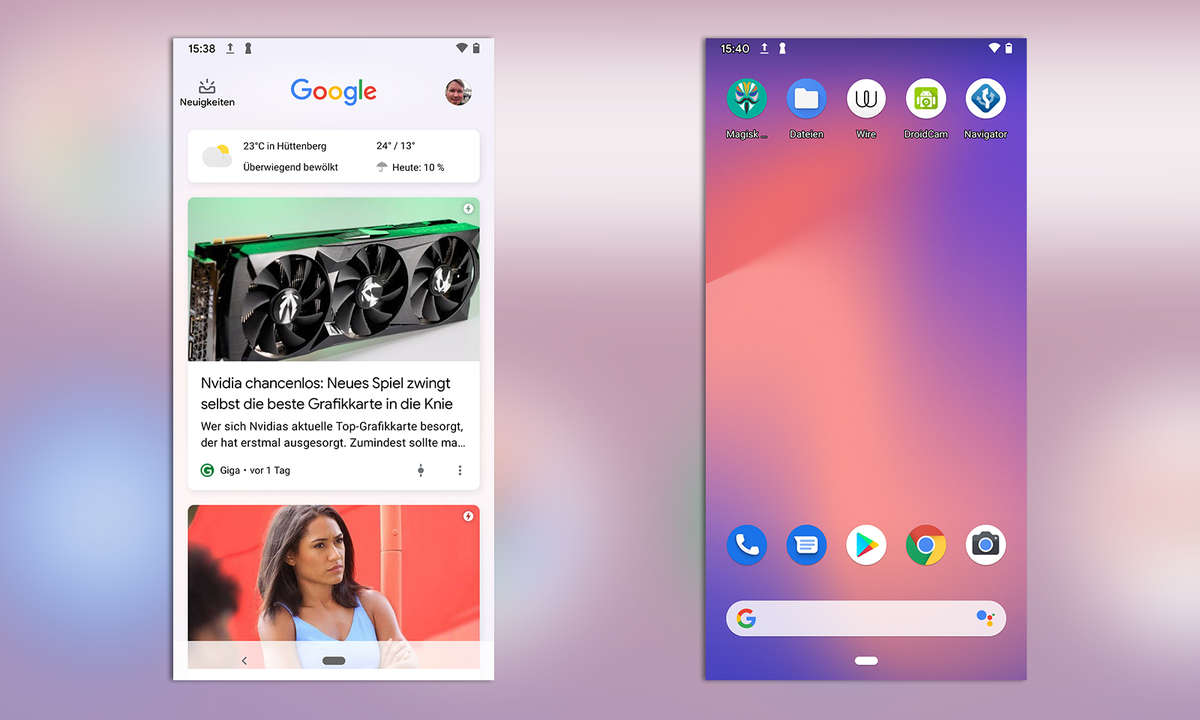 Android Homescreens