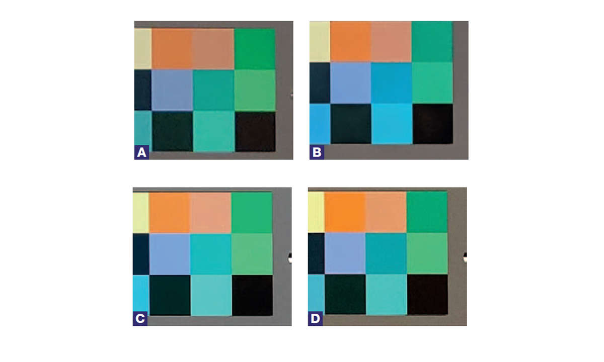 farben kamera test