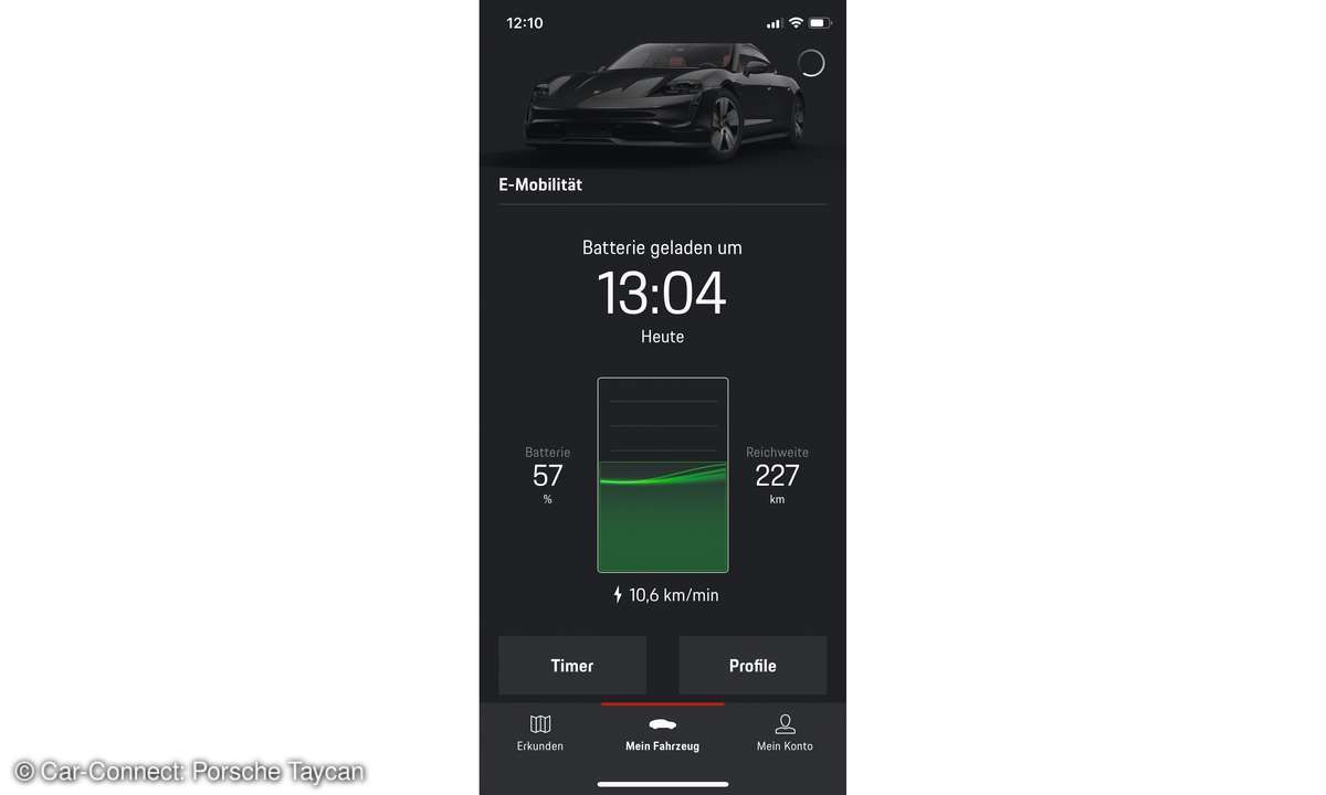 Car-Connect: Porsche Taycan
