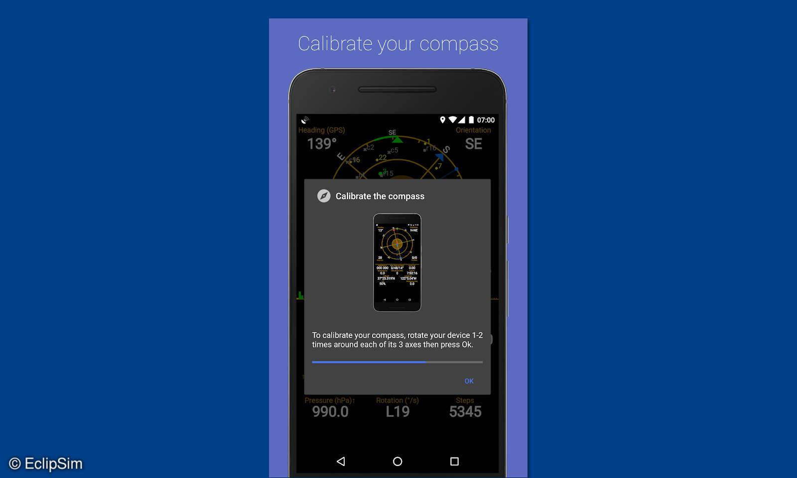 Android Kompass kalibrieren für Google Maps und Co. connect