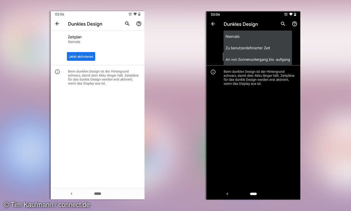 Android 11 Dark Mode