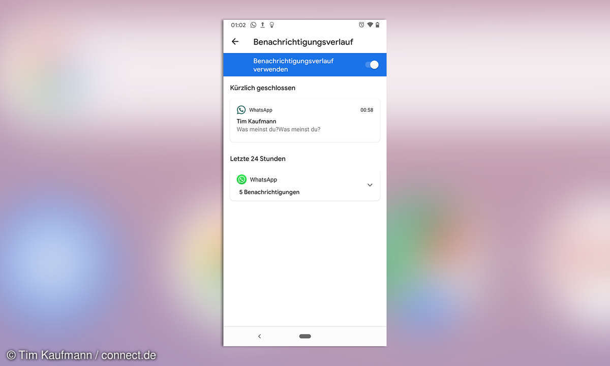 Android 11 Benachrichtigungen