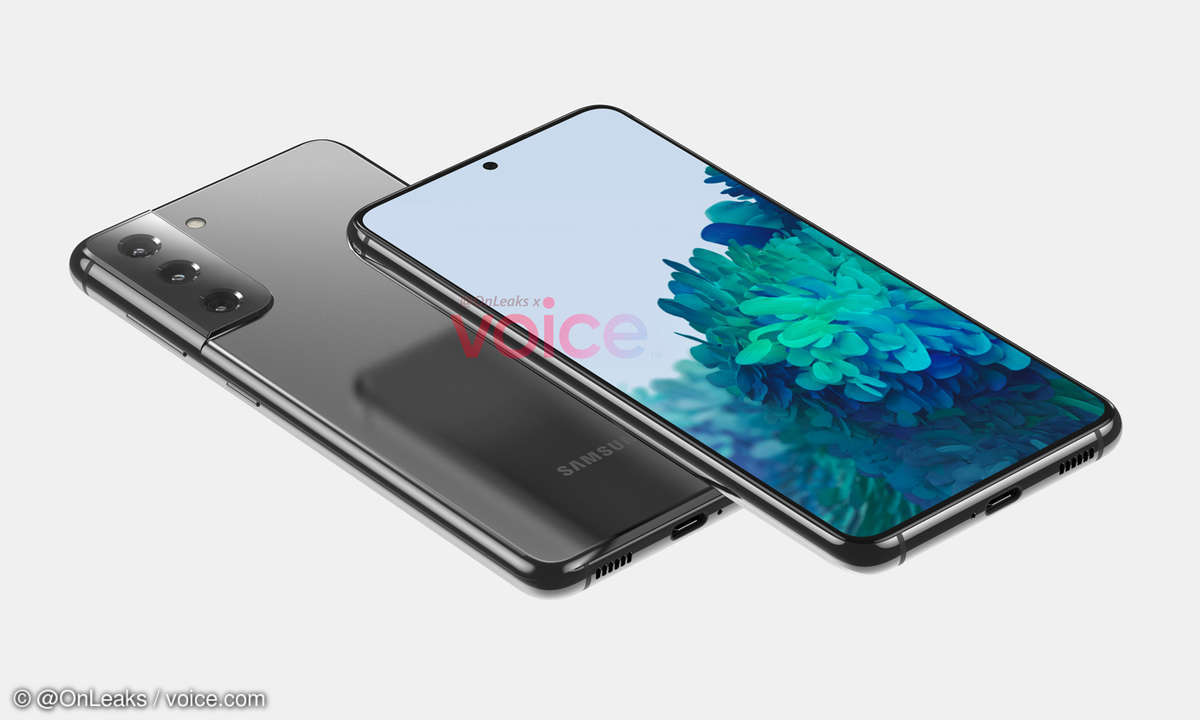 Galaxy S21 Design nach @OnLeaks