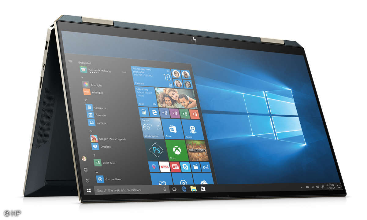 HP Spectre x360 im Test - 360 Grad Prinzip