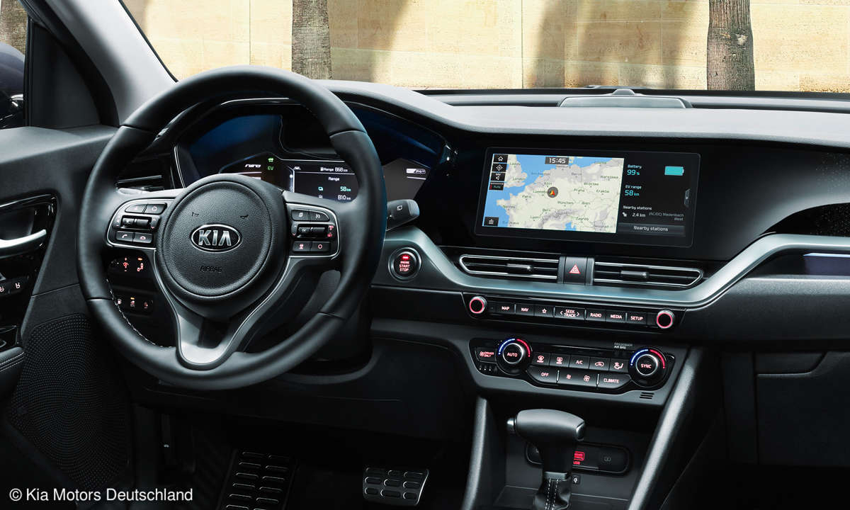 Kia e-Niro Spirit: Infotainment - Cockpit