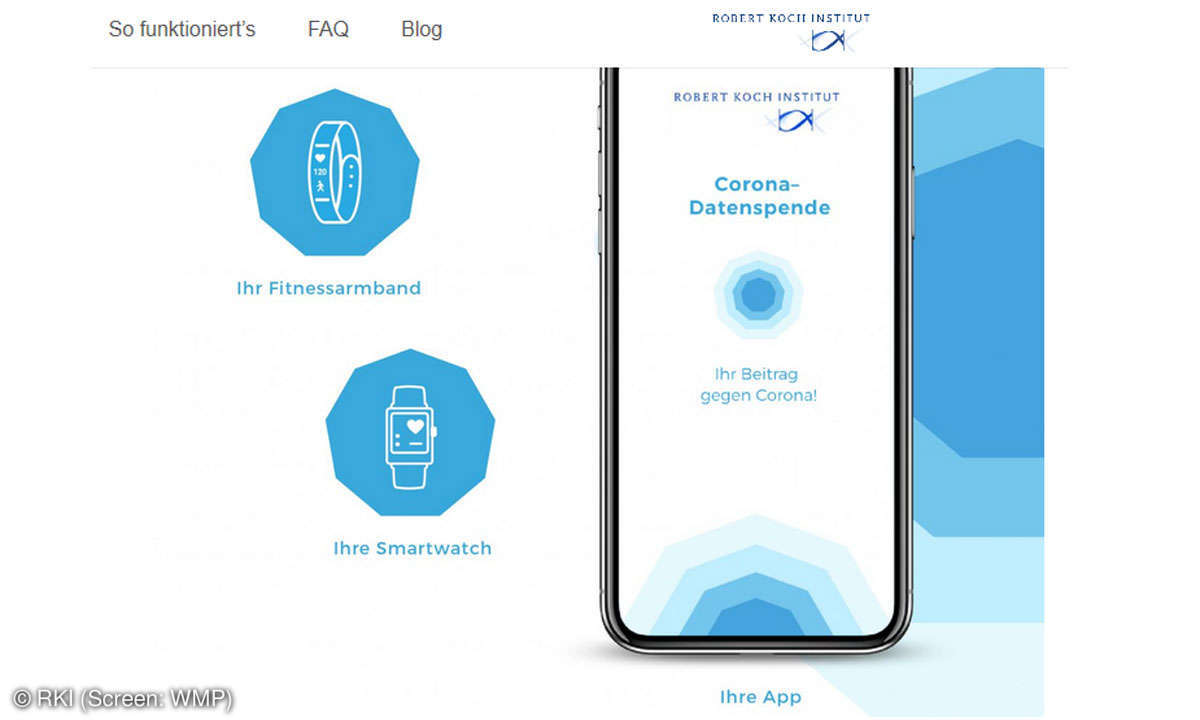 Corona-Datenspende-RKI-Screen