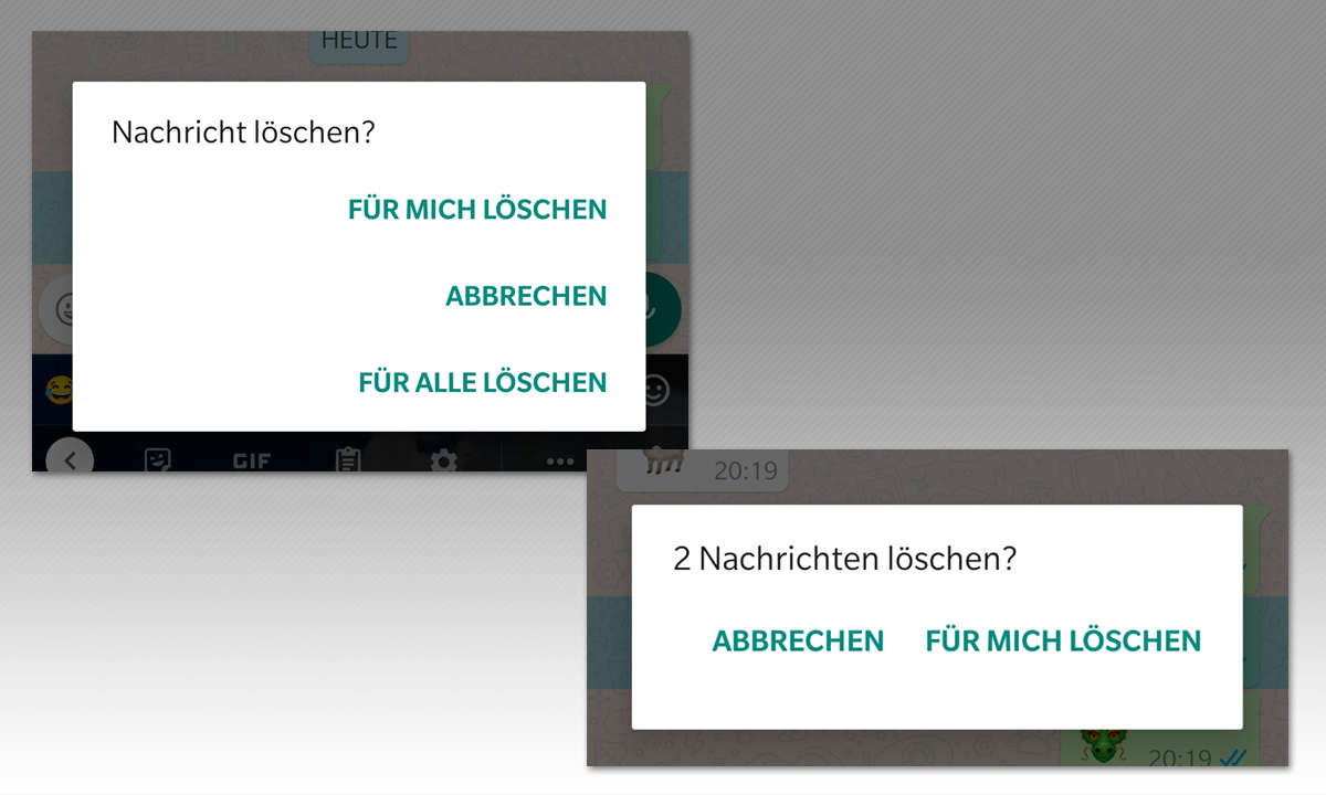 Tipp 8: Nachrichten nach längerer Zeit löschen