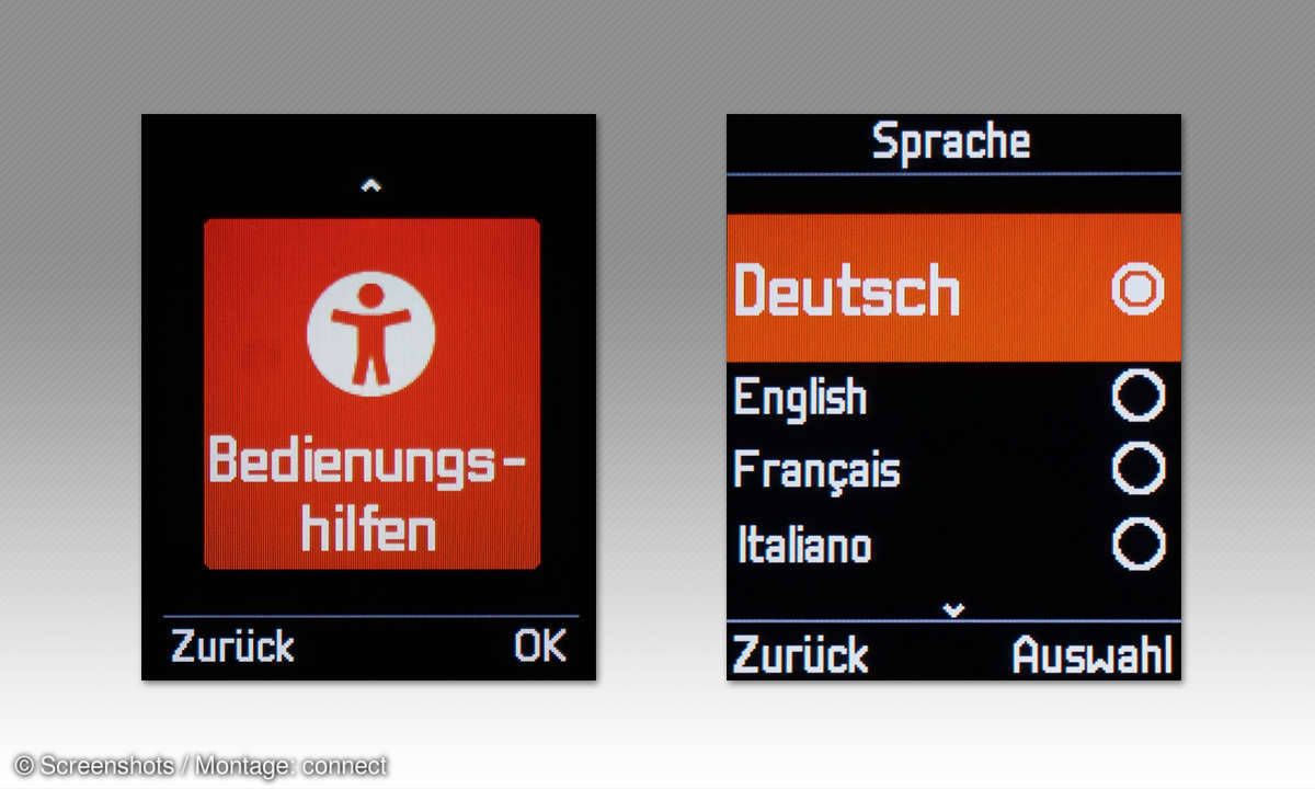 DECT-Telefone: Gigaset E720 HX im Vergleichstest - Screenshots