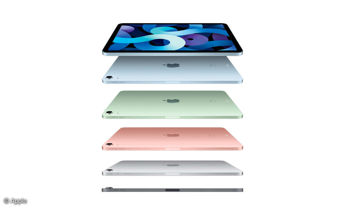 Apple iPad Air 2020 im Test - Gehäusefarben
