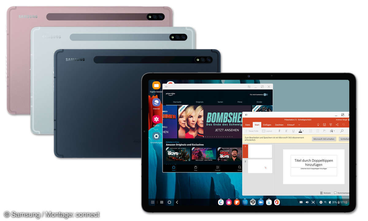 Samsung Galaxy Tab S7 Farben