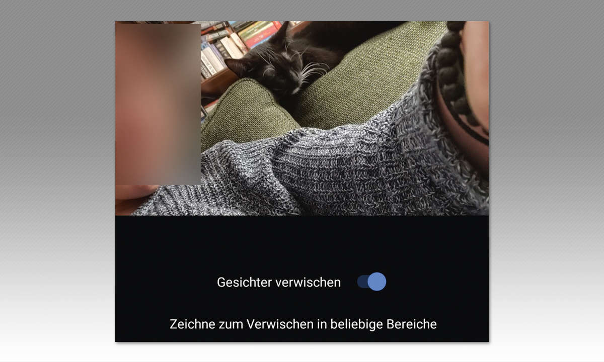 Signal-Tipp: Gesichter und Bereiche verwischen