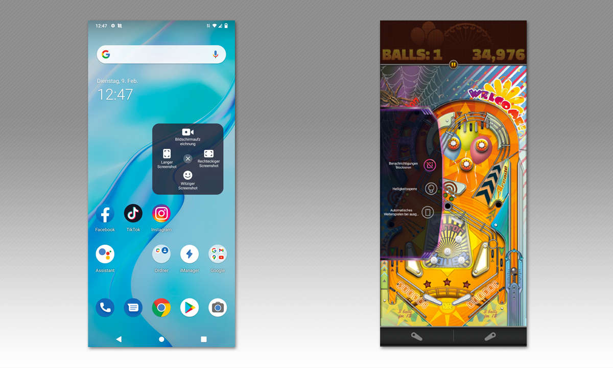Vivo Y70 im Test: Screenshots
