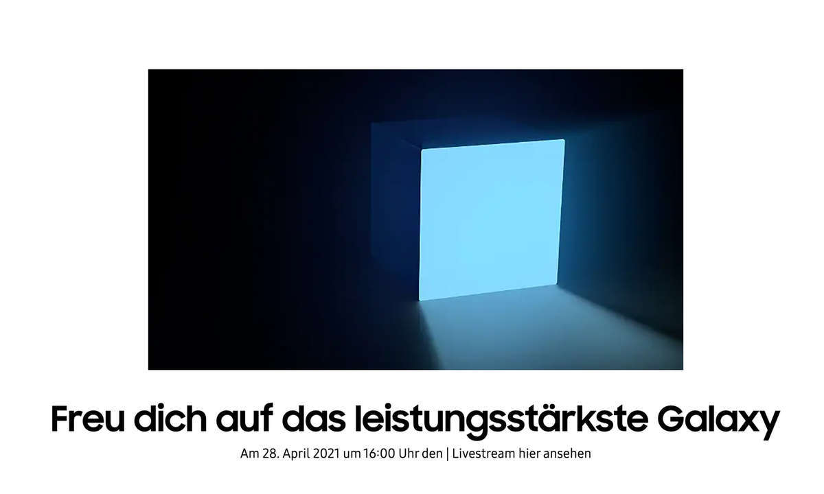 Galaxy Unpacked April 2021