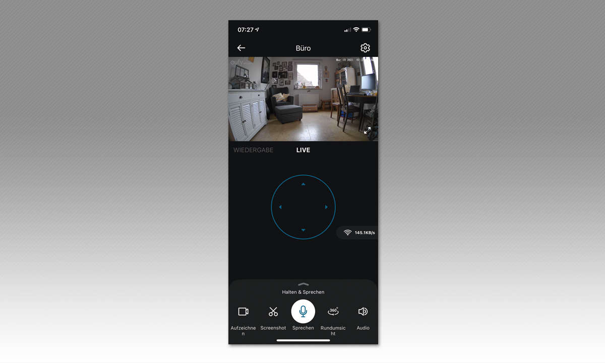 Eufy Security Indoor Cam 2K - Screenshot