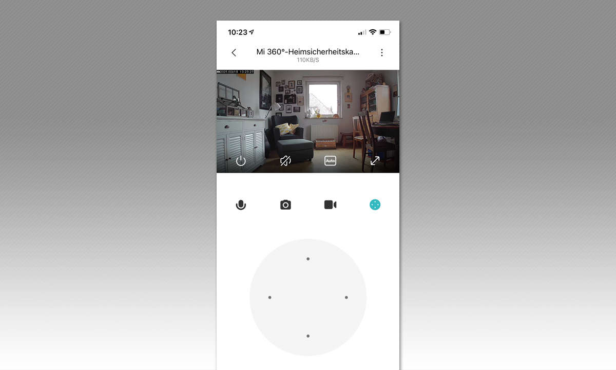 Xiaomi Mi 360° Camera 2K im Test - Screenshot