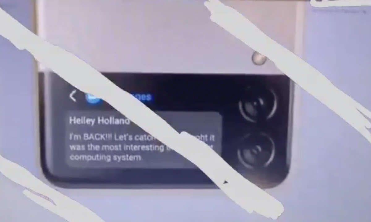 Galaxy Z Flip 3 Leak