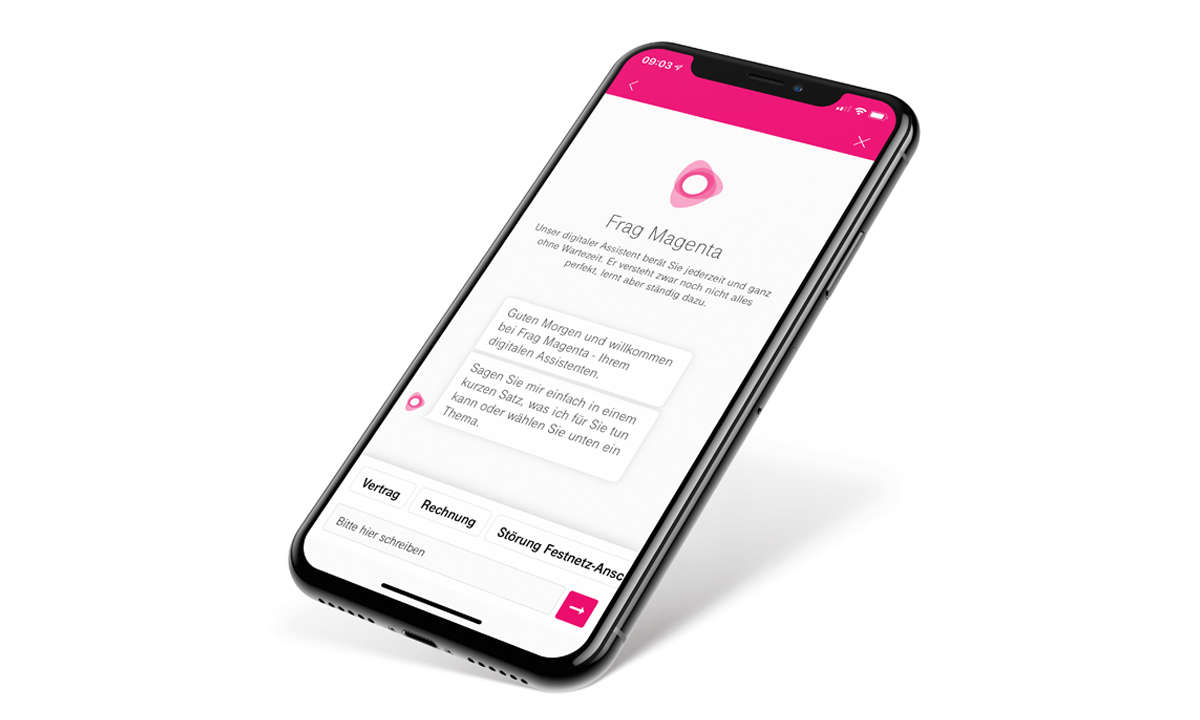 Telekom-Service: Der digitale Assistent in der Service-App