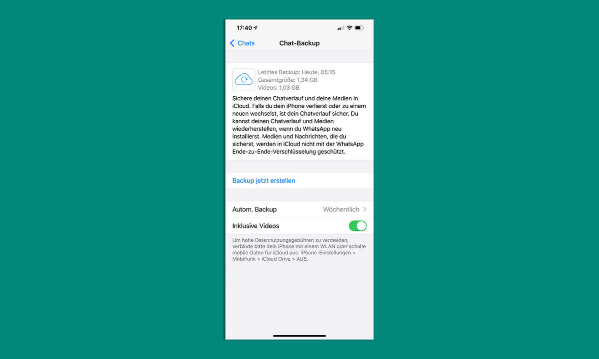 Whatsapp Backup
