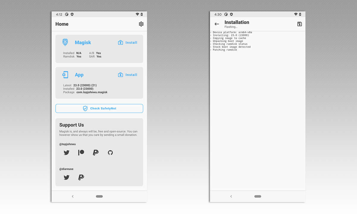 Android rooten mit Magisk