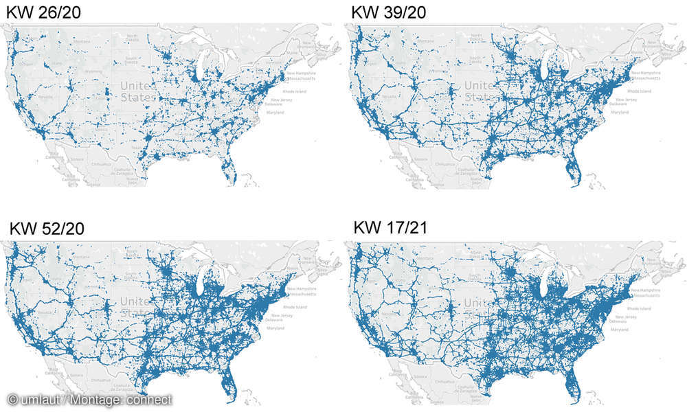 5G-Abdeckung im internationalen Vergleich - connect