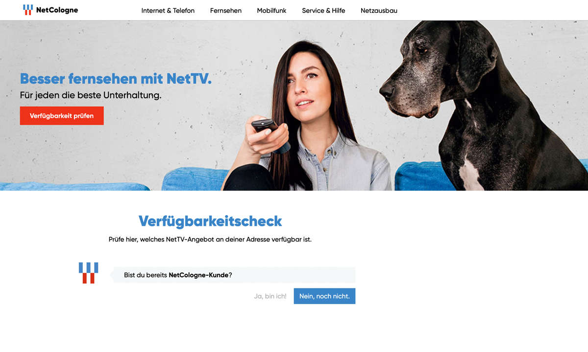 IPTV Anbieter-Test: NetCologne - Screenshot