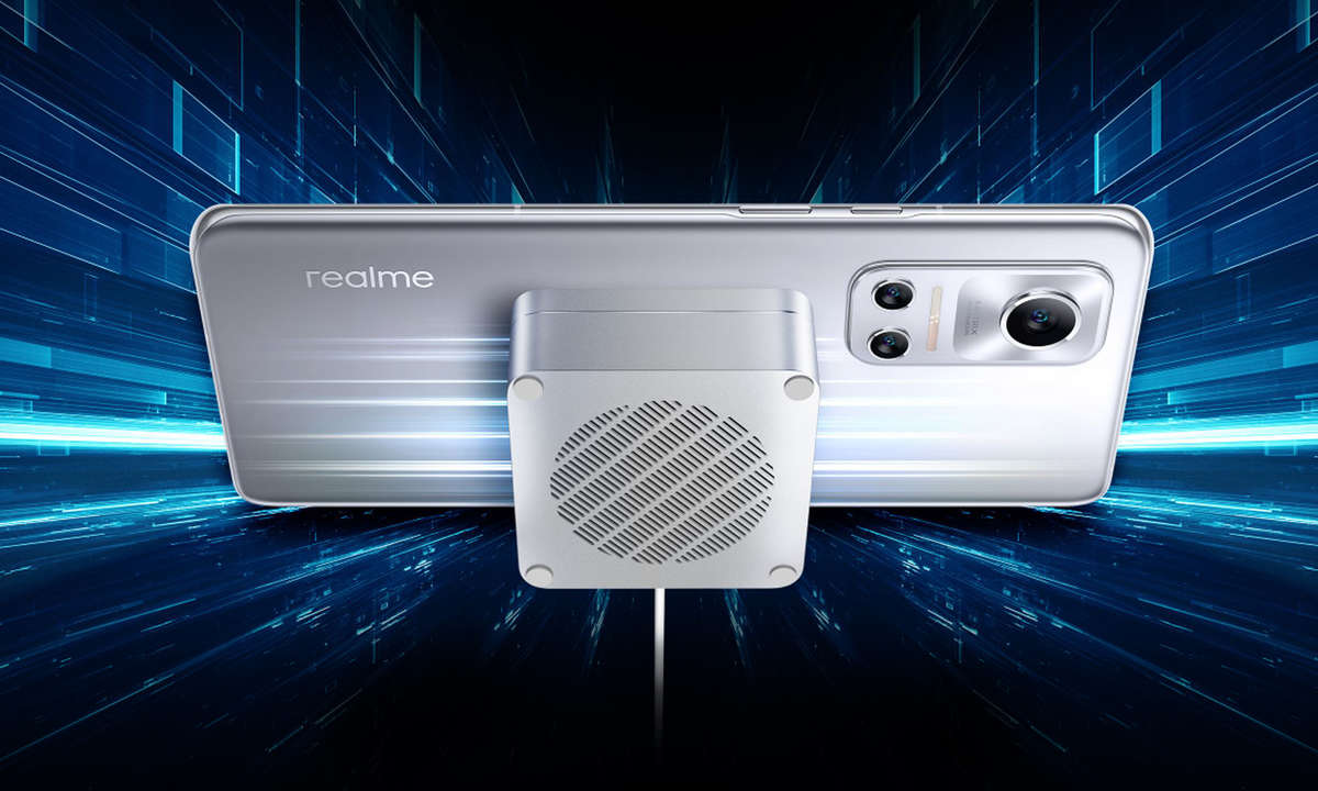 Realme Flash mit MagDart-Ladegerät