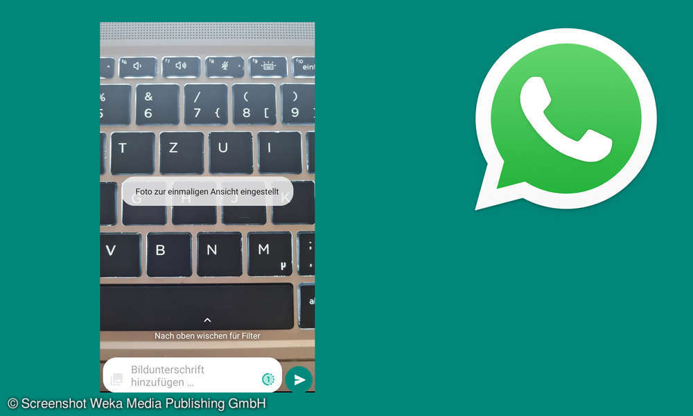 WhatsAppAnleitung EinmalFunktion für Fotos und Videos connect