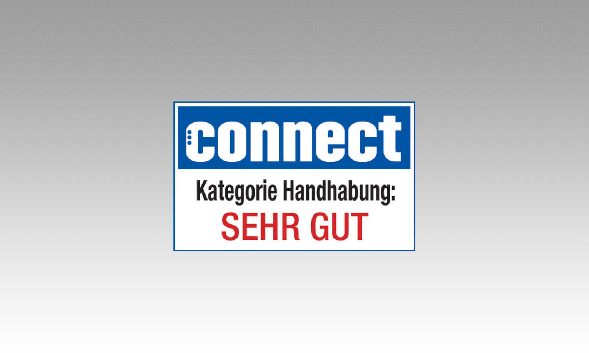 Testsiegel Handhabung sehr gut