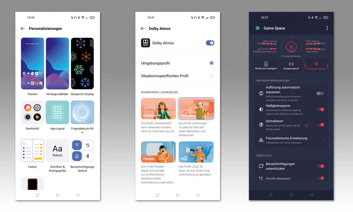 Realme GT 5G im Test: Screenshots