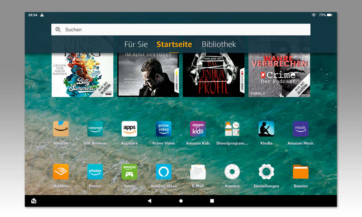 Amazon Fire HD 10+ im Test: Screenshot