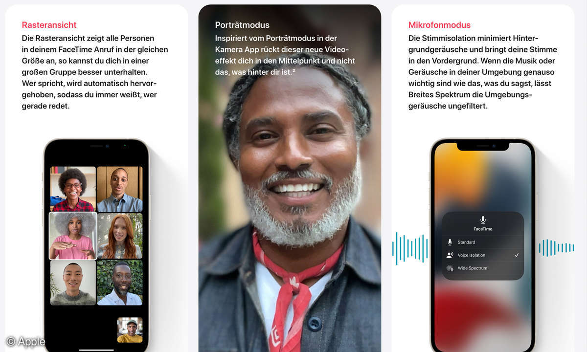 iOS 15 FaceTime