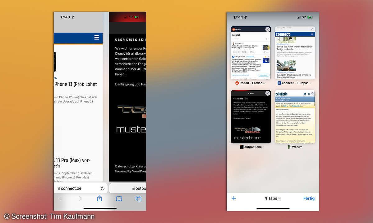 iOS 15 Safari