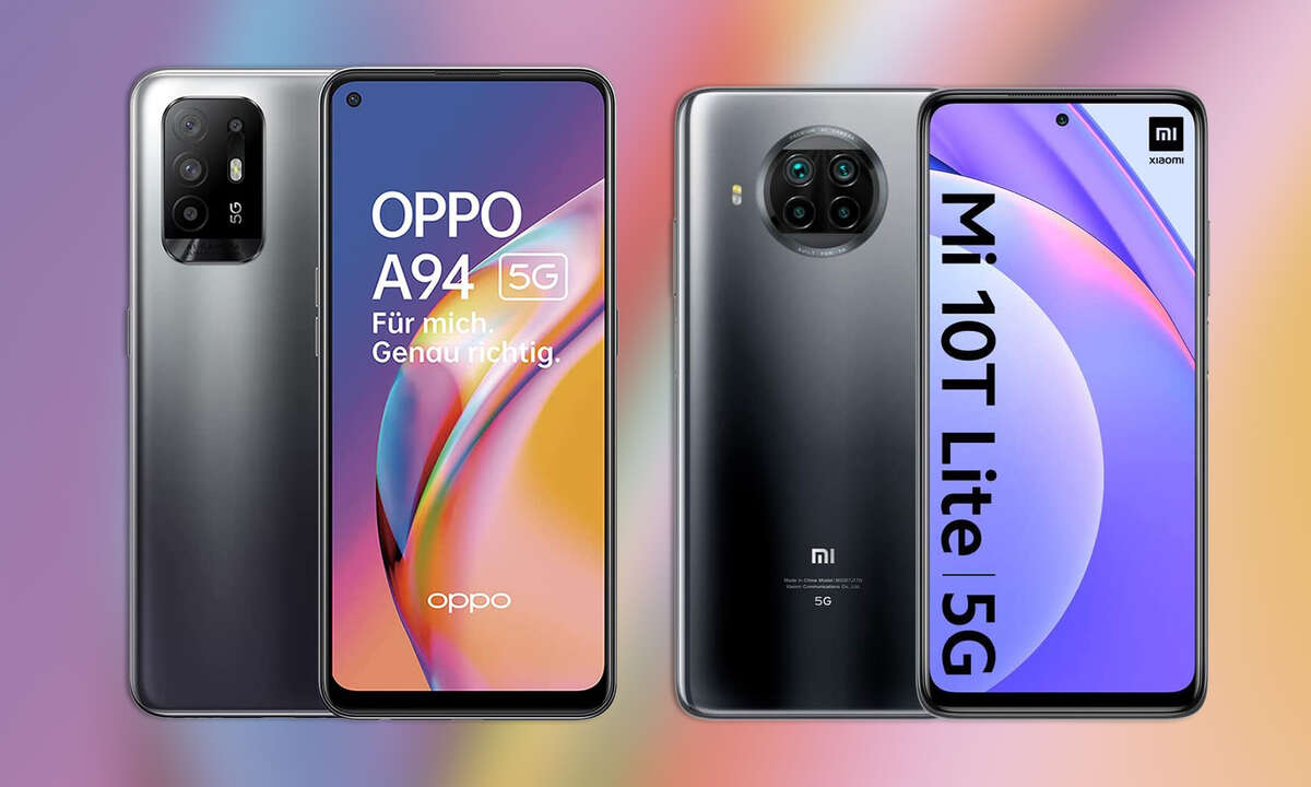 Oppo A94 5G und Xiaomi Mi 10T Lite 5G