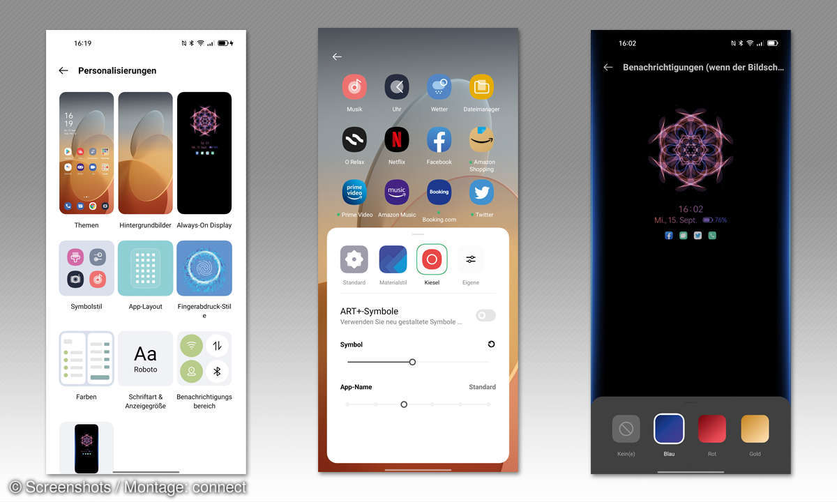 Oppo Reno 6 5G im Test: Screenshots
