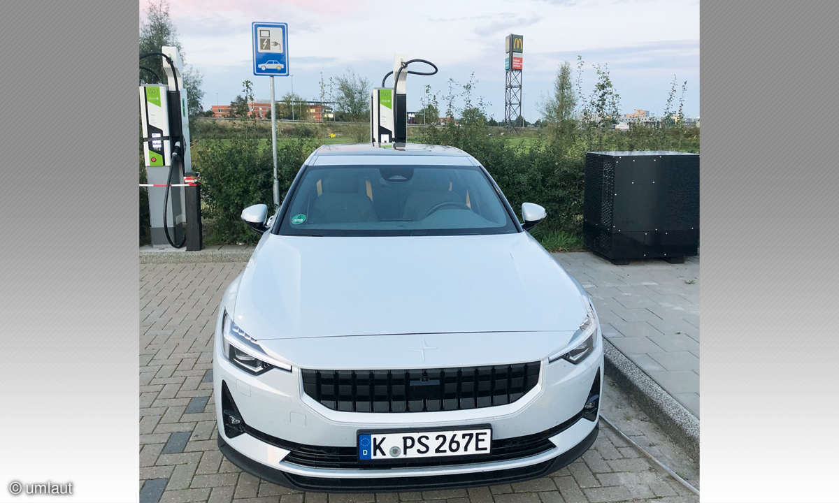 Ladenetztest 2021: Unsere Testfahrzeuge - Polestar 2 Long Range Dual