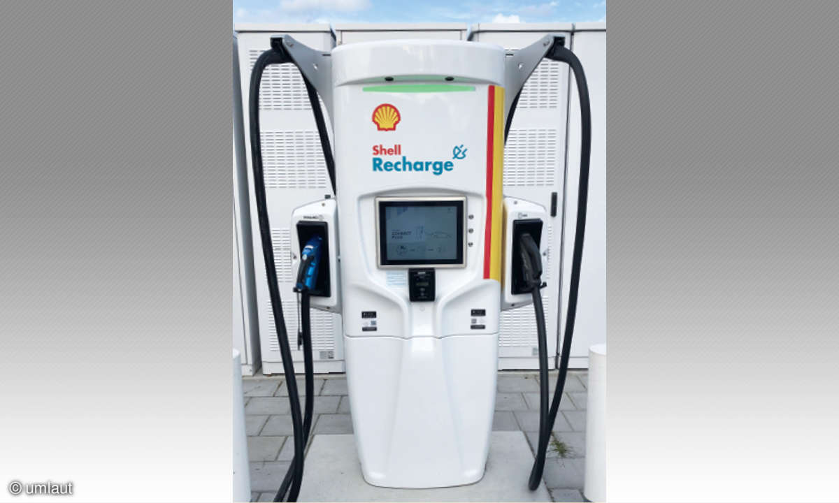 Ladenetztest 2021: Länderübergreifende Ladepunkt-Betreiber - Shell