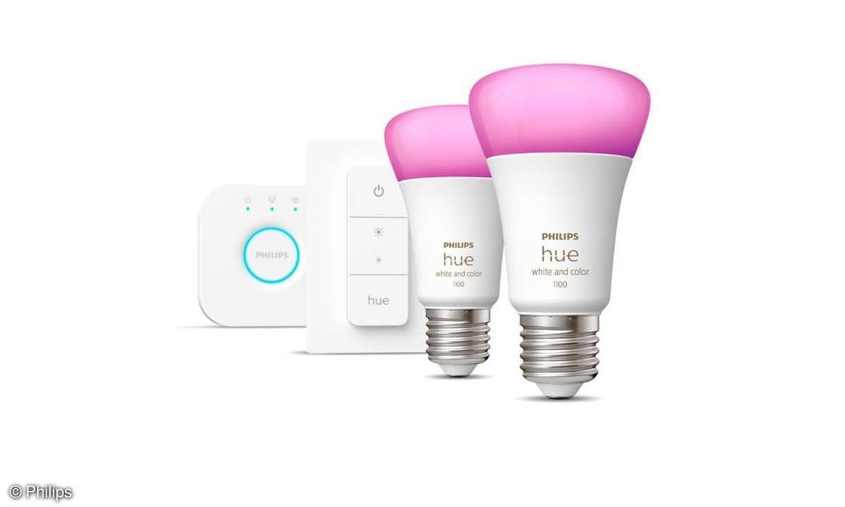 Philips Hue White and Color Ambiance E27 9W Starter-Kit