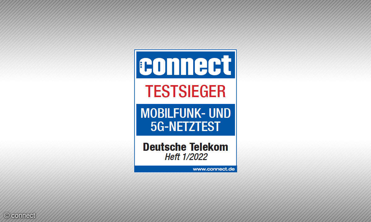 Mobilfunknetztest 2022 Siegel Testsieger Deutsche Telekom