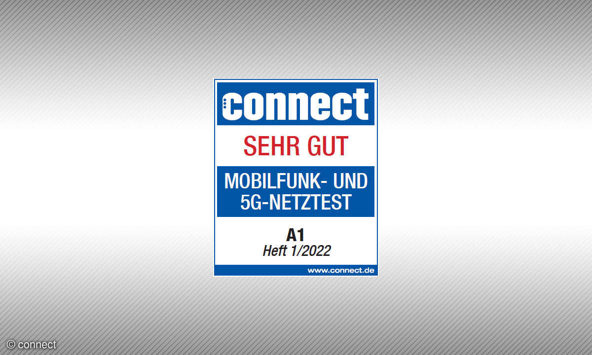 Mobilfunknetztest 2022 Siegel Sehr gut Österreich A1