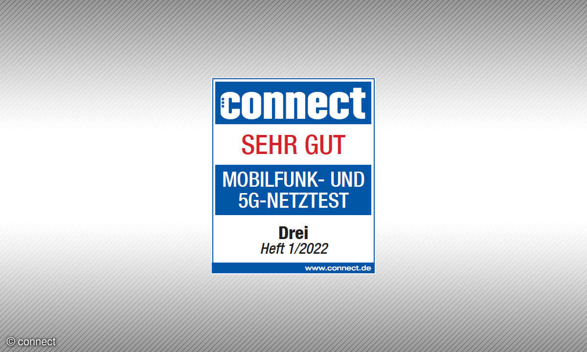 Mobilfunknetztest 2022 Siegel Sehr gut Österreich Drei