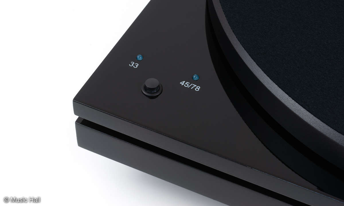 Music Hall mmf-3.3 im Test - Speed control