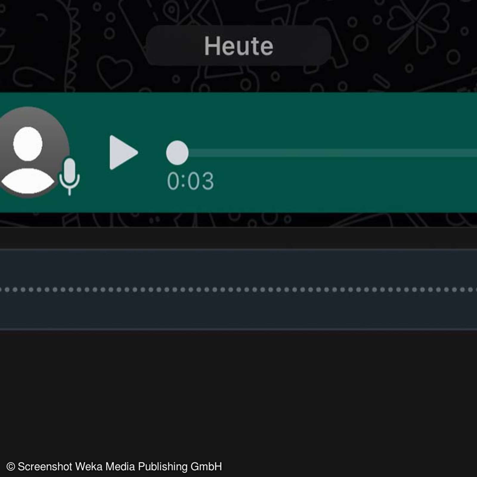 Bei Whatsapp Sprachnachrichten Klingelton Im Hintergrund WhatsApp: Sprachnachrichten aufnehmen und abhören - connect