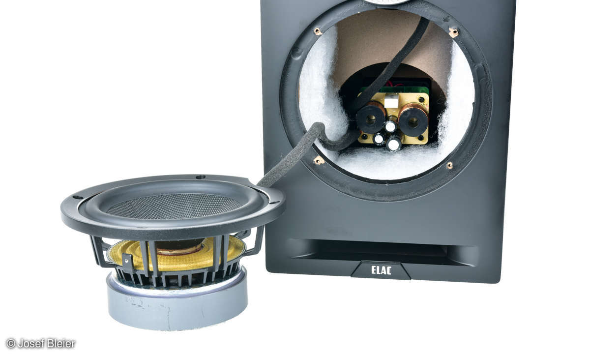 ELAC Debut Reference DBR62 im Test - Weiche & Innenleben